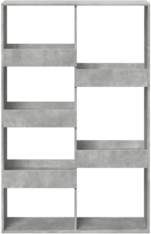 Kambario pertvara, betono pilka, 100x33x155,5cm, mediena