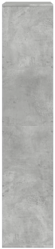 Kambario pertvara, betono pilka, 100x33x155,5cm, mediena