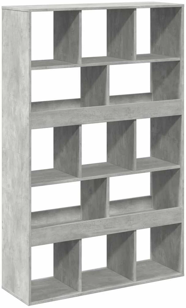 Kambario pertvara, betono pilka, 100x33x156,5cm, mediena