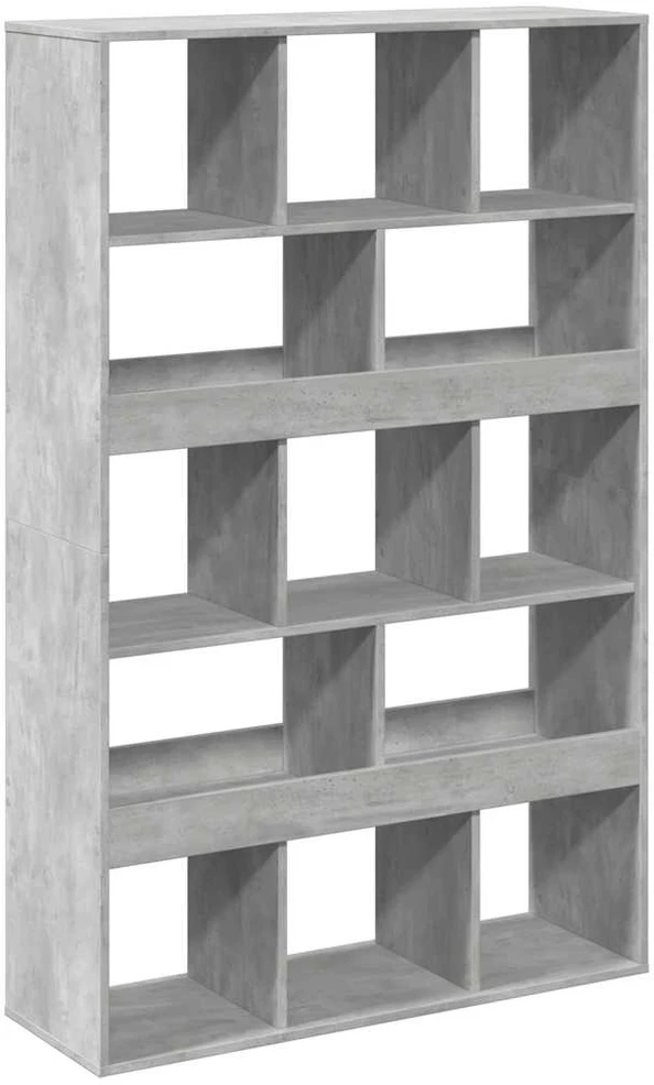 Kambario pertvara, betono pilka, 100x33x156,5cm, mediena