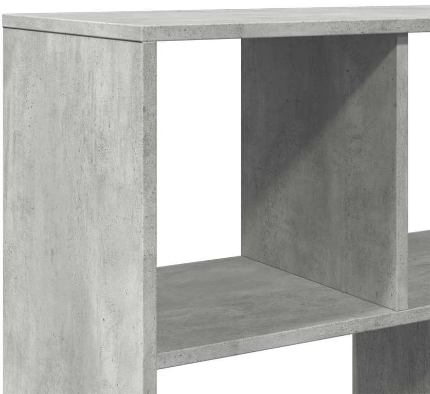 Kambario pertvara, betono pilka, 100x33x156,5cm, mediena