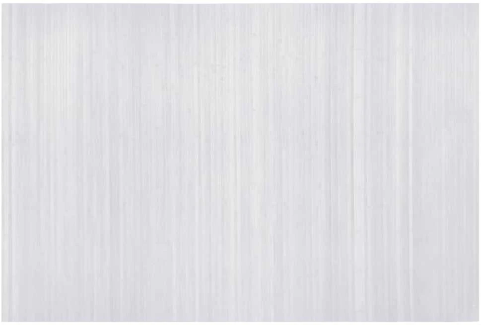 vidaXL Kambario pertvara iš bambuko, balta, 250x165cm