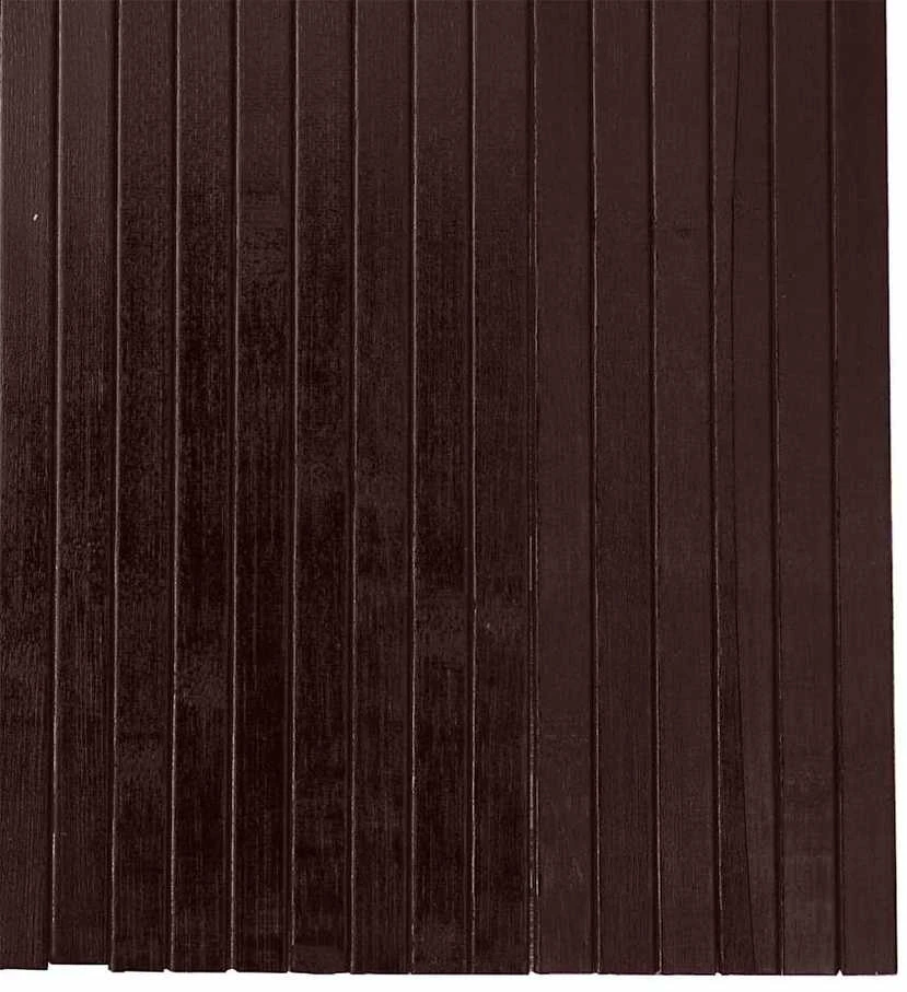 Kambario pertvara iš bambuko, tamsiai ruda, 250x165 cm