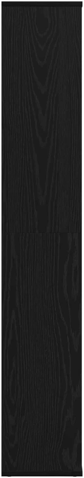 Kambario pertvara Juodas ąžuolas 100 x 24 x 140 cm