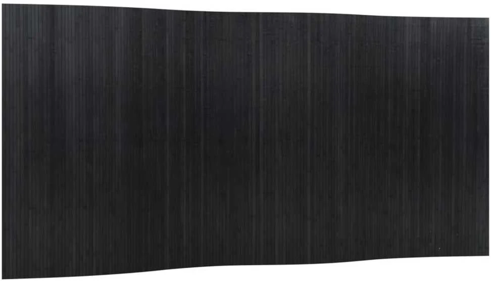 Kambario pertvara, juodos spalvos, 165x400cm, bambukas