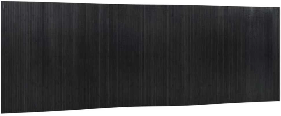 Kambario pertvara, juodos spalvos, 165x600cm, bambukas