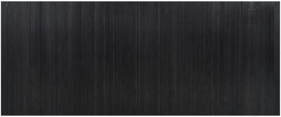 Kambario pertvara, juodos spalvos, 165x400cm, bambukas