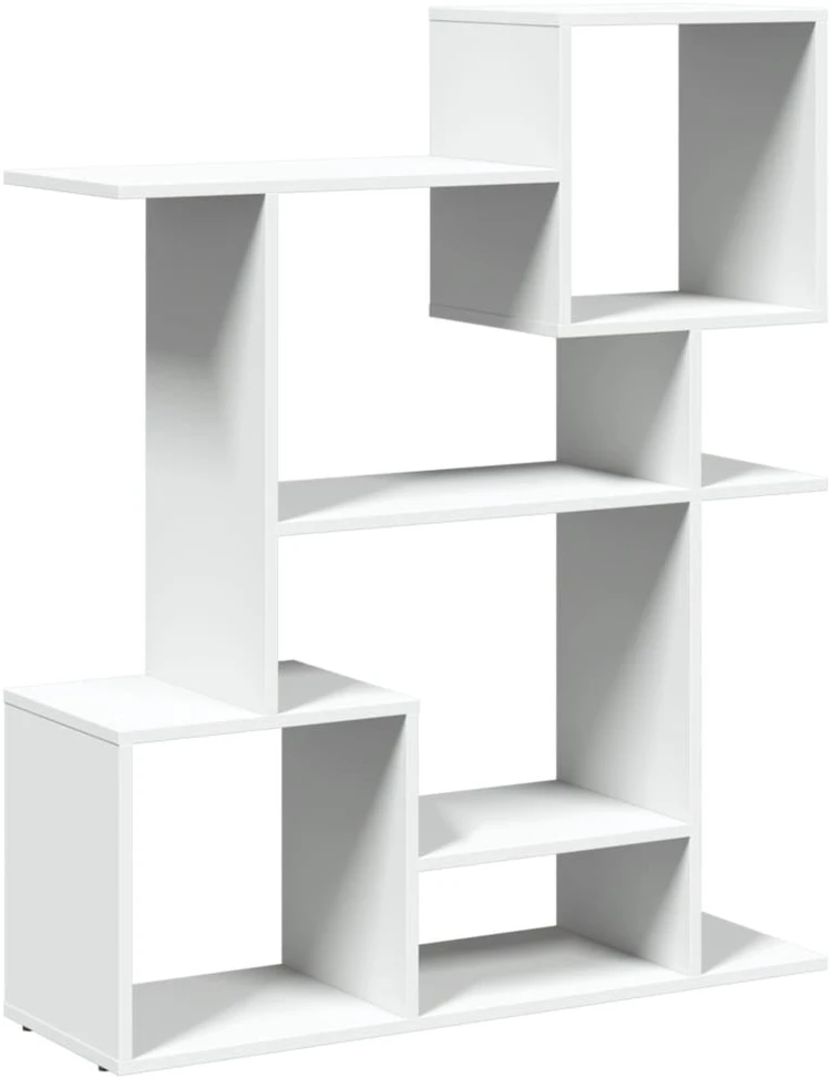 Kambario pertvara/knygų spinta, balta, 92x29x112cm, mediena