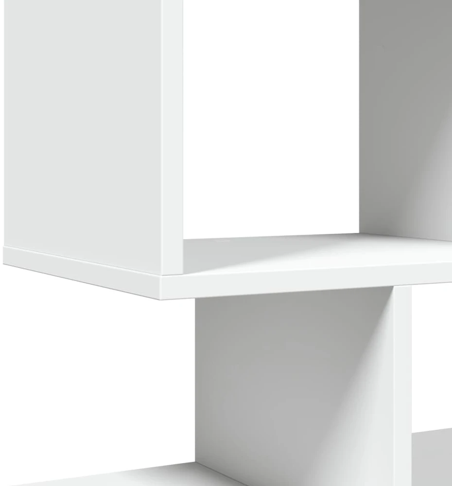 Kambario pertvara/knygų spinta, balta, 92x29x112cm, mediena