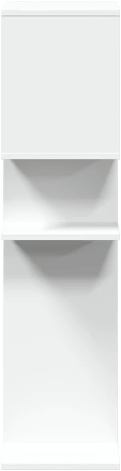 Kambario pertvara/knygų spinta, balta, 92x29x112cm, mediena