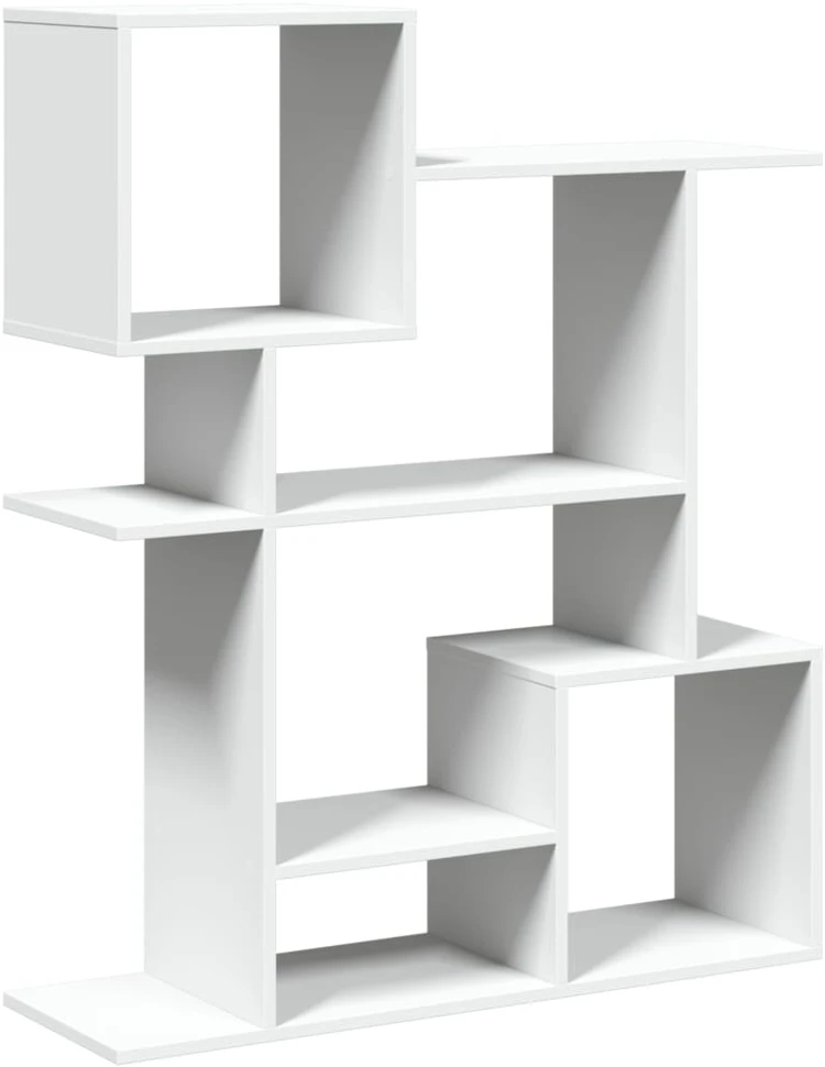 Kambario pertvara/knygų spinta, balta, 92x29x112cm, mediena