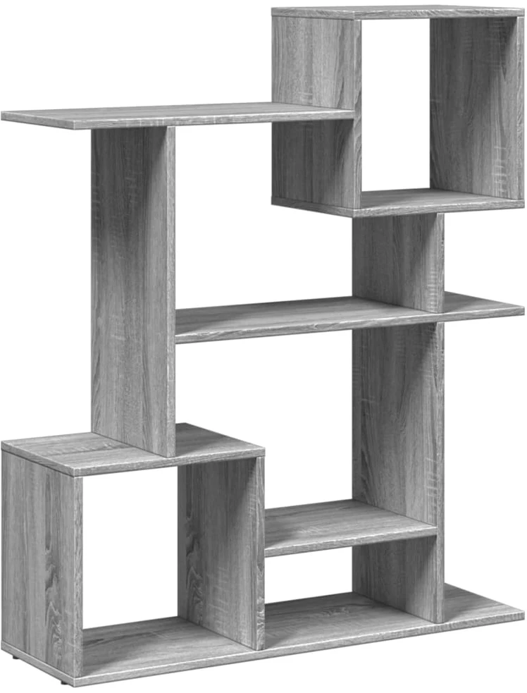 Kambario pertvara/knygų spinta, pilka, 92x29x112cm, mediena