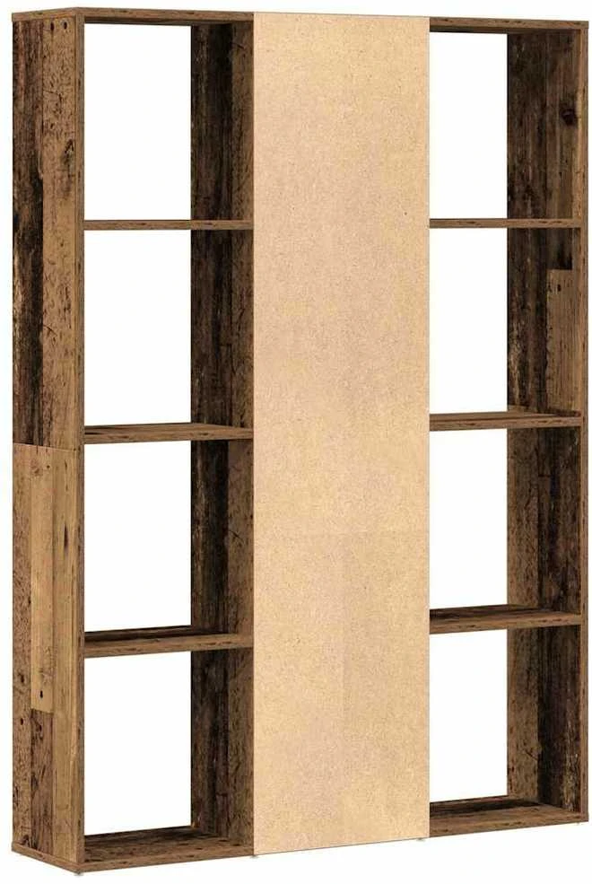 kambario pertvara / knygų spinta sena mediena 100x24x140 cm