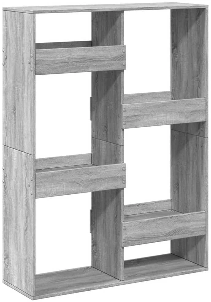 Kambario pertvara, pilka ąžuolo, 100x33x135cm, apdirbta mediena