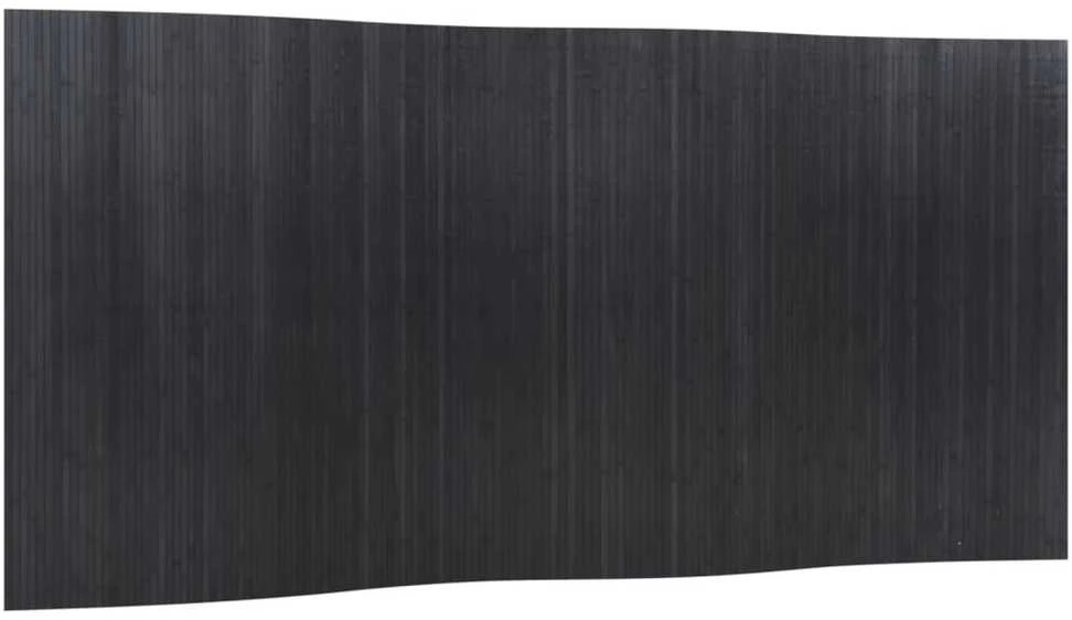 Kambario pertvara, pilkos spalvos, 165x400cm, bambukas