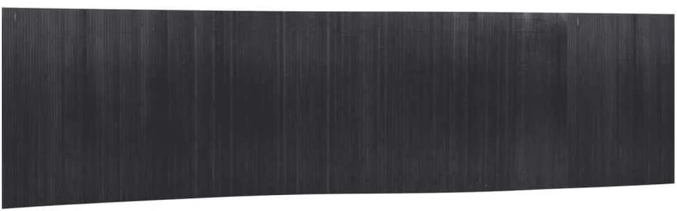 Kambario pertvara, pilkos spalvos, 165x800cm, bambukas