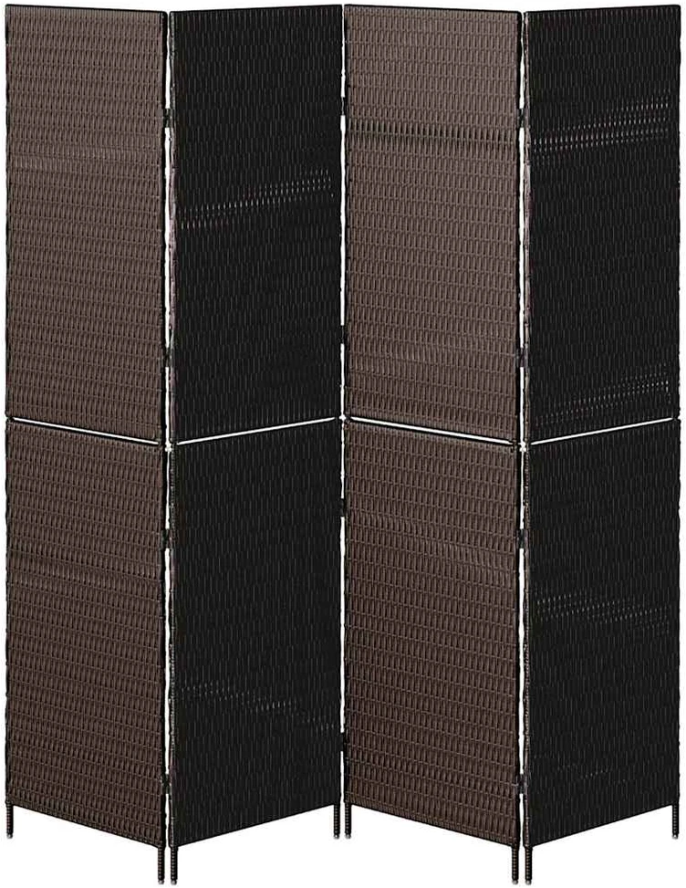 Kambario pertvara Ruda 195 x 180 cm poliratanas