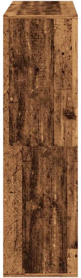 Kambario pertvara, sendintos medienos, 100x33x115cm, mediena