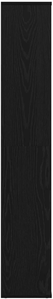 Kambario pertvara Juodas ąžuolas 100 x 24 x 140 cm