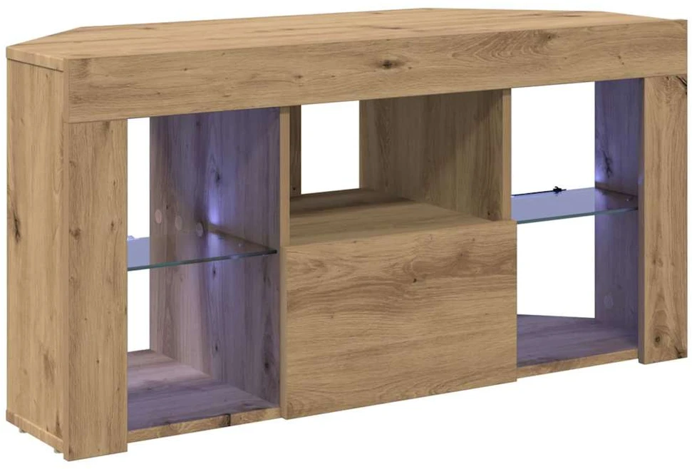 TV staliukas Kampinė LED televizoriaus spinta 100 x 40 x 50 cm
