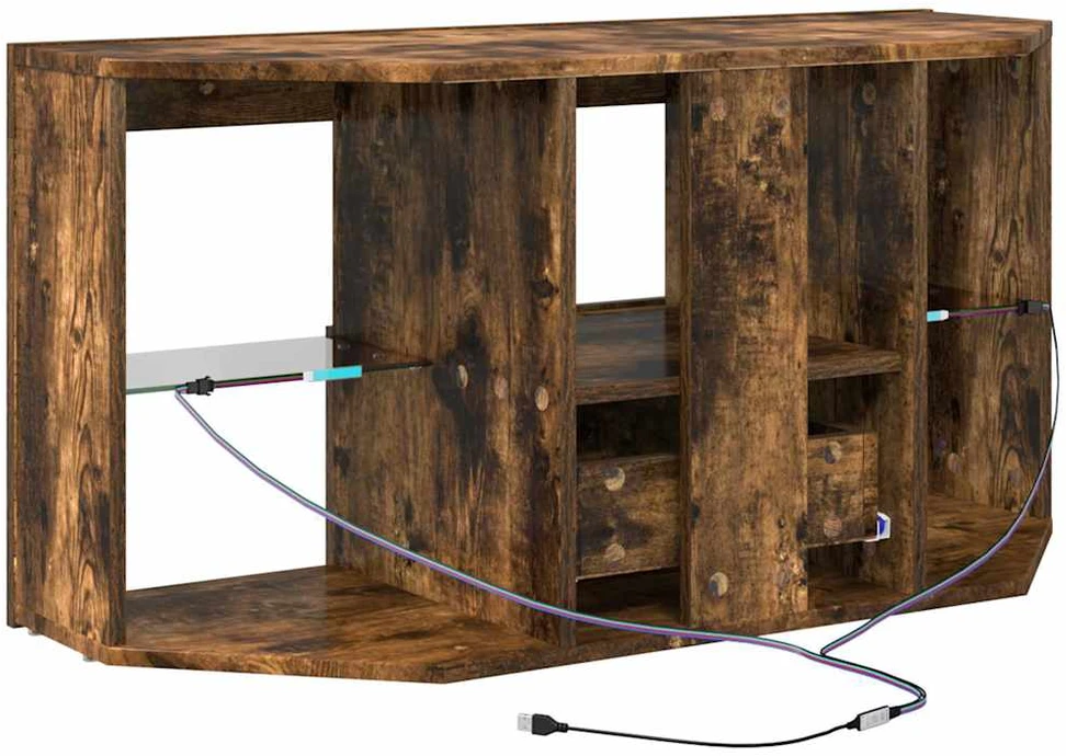 TV staliukas Kampinė LED televizoriaus spinta 100 x 40 x 50 cm