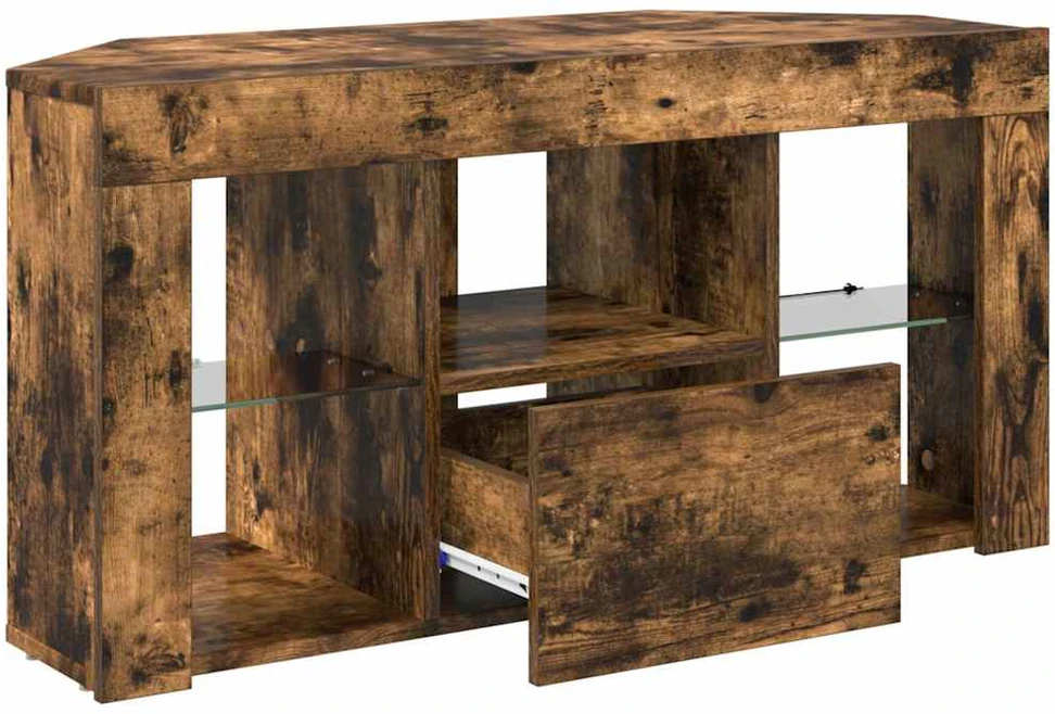 TV staliukas Kampinė LED televizoriaus spinta 100 x 40 x 50 cm