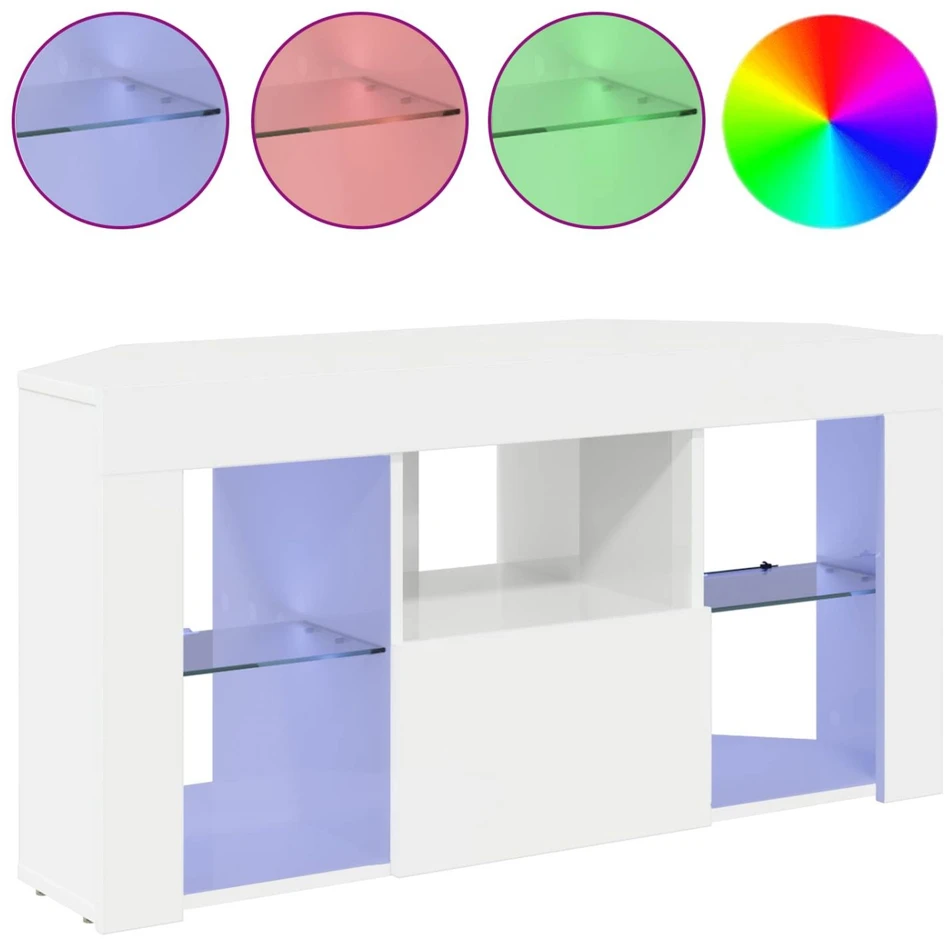 TV staliukas Kampinė LED televizoriaus spinta 100 x 40 x 50 cm