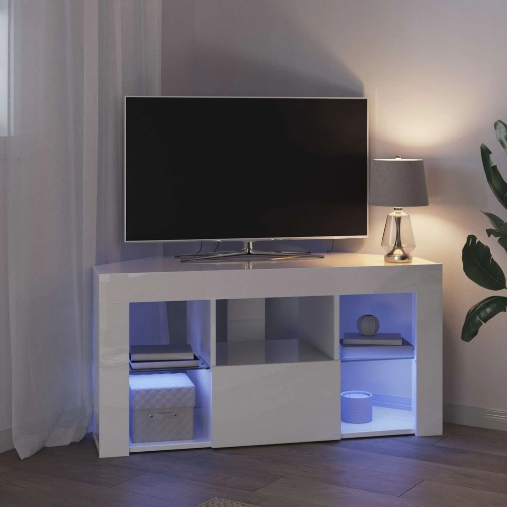 TV staliukas Kampinė LED televizoriaus spinta 100 x 40 x 50 cm