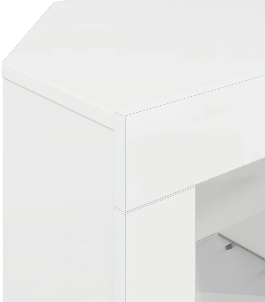 TV staliukas Kampinė LED televizoriaus spinta 100 x 40 x 50 cm