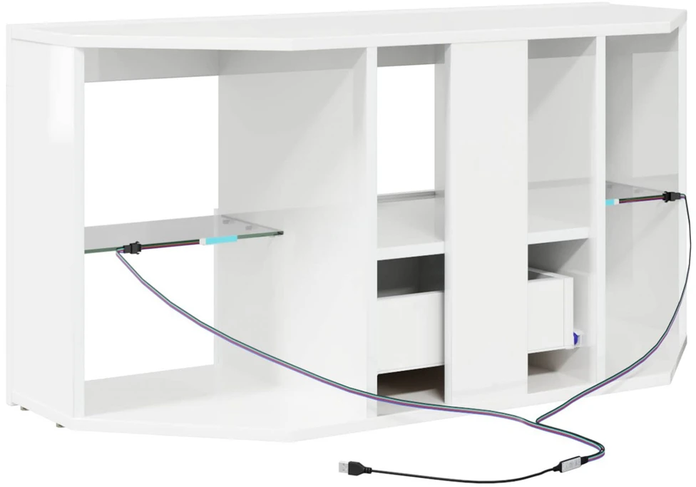 TV staliukas Kampinė LED televizoriaus spinta 100 x 40 x 50 cm