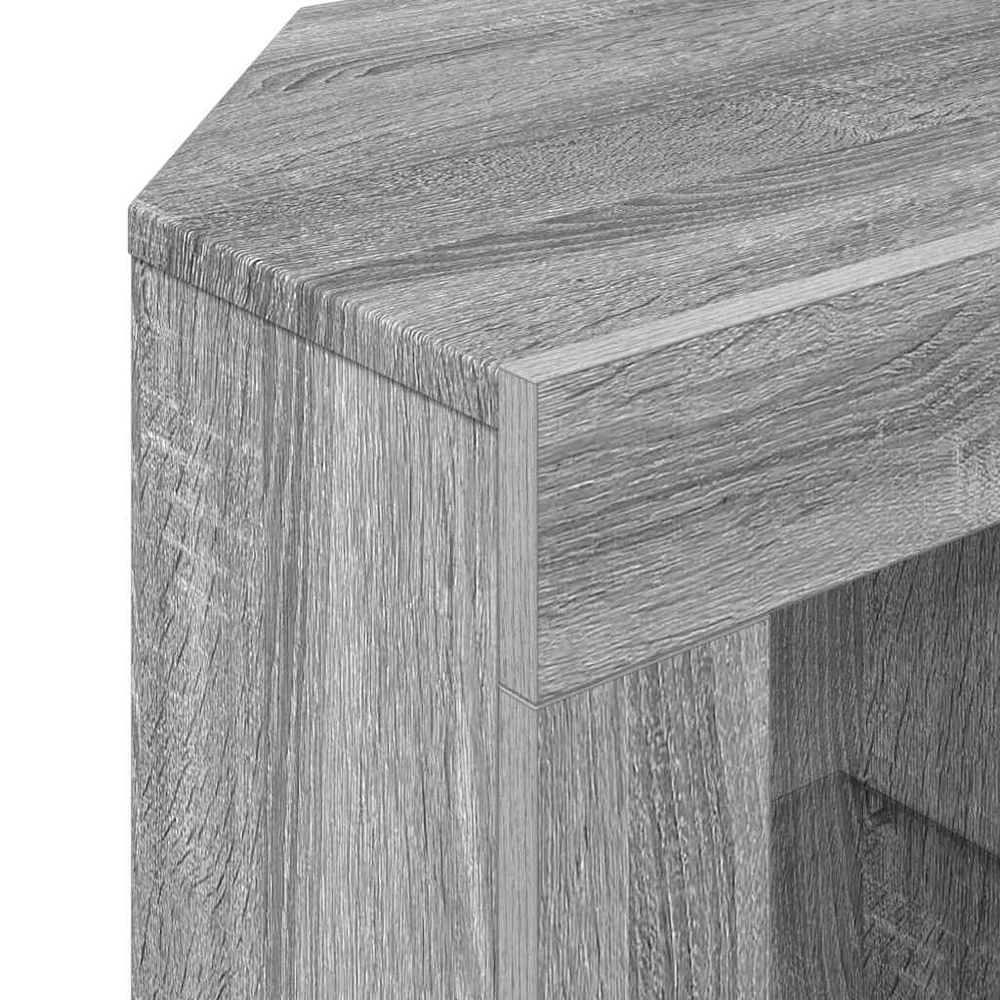 TV staliukas Kampinė LED televizoriaus spinta 100 x 40 x 50 cm Pilkas Sonoma