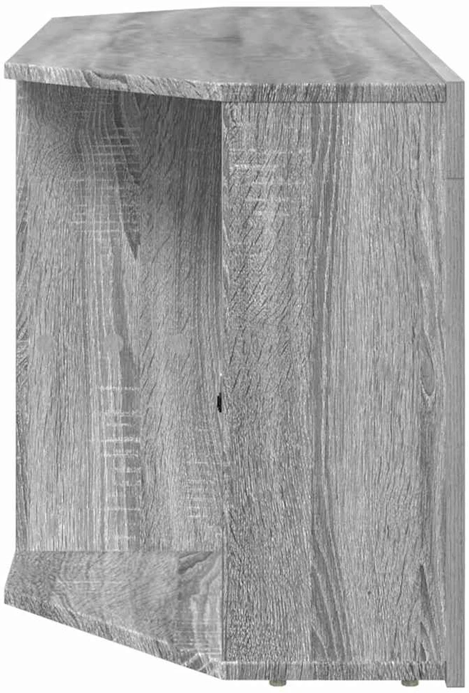 TV staliukas Kampinė LED televizoriaus spinta 100 x 40 x 50 cm Pilkas Sonoma