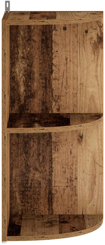 Kampinė lentyna 2 aukštų 41,5 x 41,5 x 72 cm Inžinerinė mediena