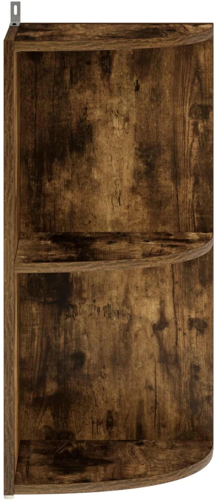 Kampinė lentyna 2 aukštų 41,5 x 41,5 x 72 cm Inžinerinė mediena