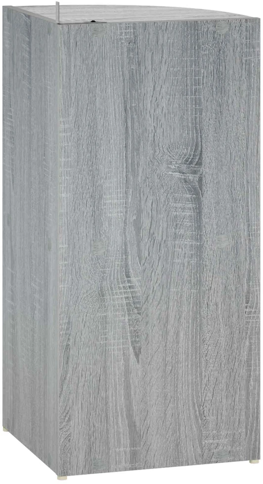 Kampinė lentyna 2 aukštų 41,5 x 41,5 x 72 cm Inžinerinė mediena