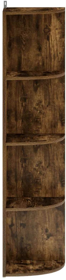 Kampinė lentyna 4 aukštų 41,5 x 41,5 x 143 cm