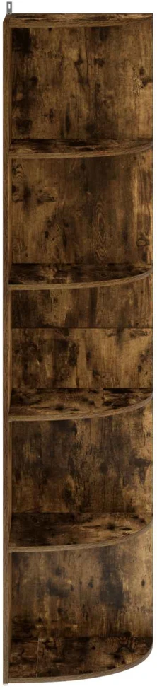Kampinė lentyna 5 aukštų 41,5 x 41,5 x 178 cm
