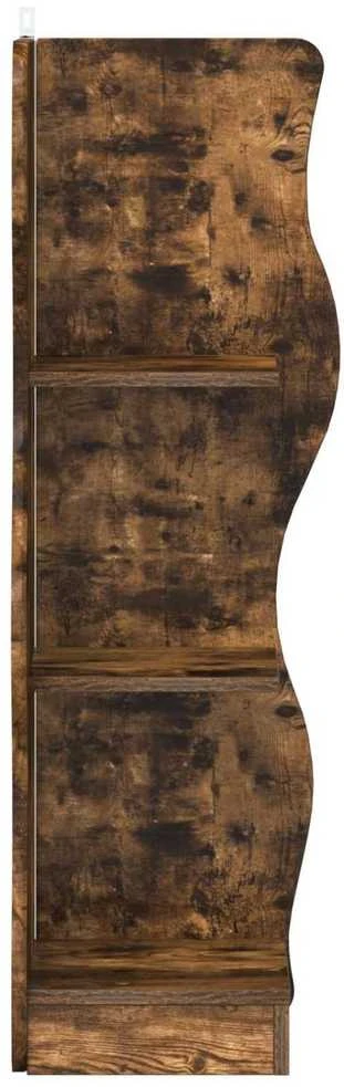 Kampinė lentyna Dūminio ąžuolo 34 x 33 x 102 cm