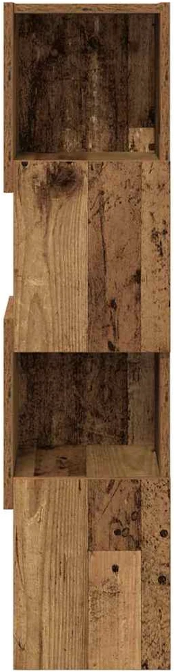 Kampinė spintelė 25,5x25x102cm Apdirbta mediena Senas medis