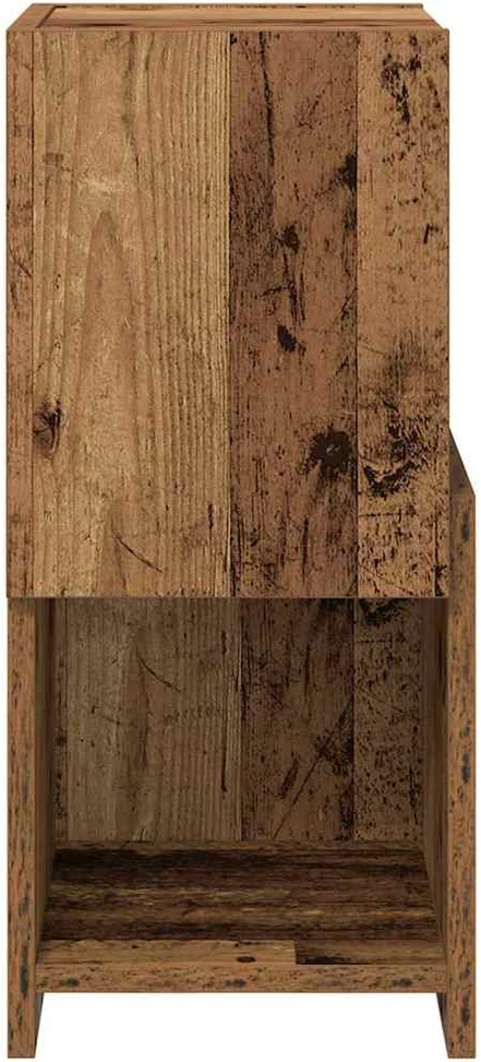Kampinė spintelė 25,5x25x55cm Apdirbta mediena Senas medis