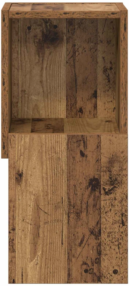 Kampinė spintelė 25,5x25x55cm Apdirbta mediena Senas medis