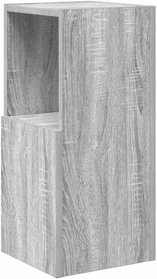 Kampinė spintelė 25,5x25x55cm Apdirbta mediena Pilkas Sonoma