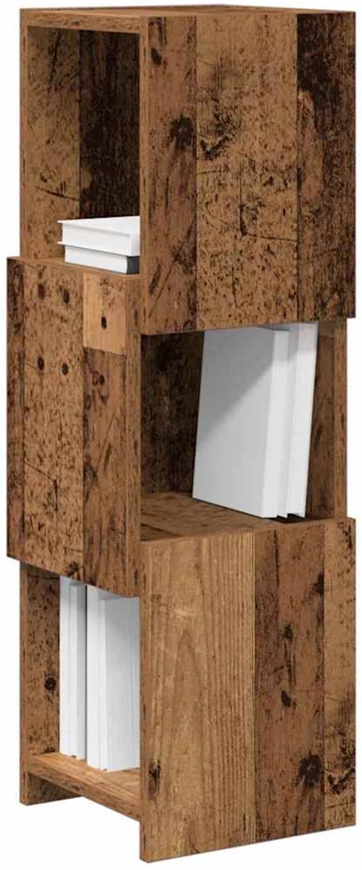 Kampinė spintelė 25,5x25x80cm Apdirbta mediena Senas medis