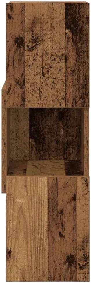 Kampinė spintelė 25,5x25x80cm Apdirbta mediena Senas medis