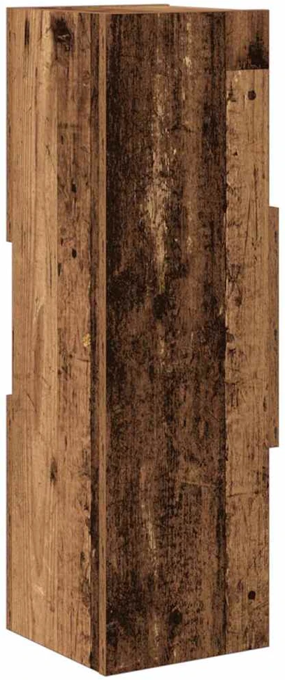 Kampinė spintelė 25,5x25x80cm Apdirbta mediena Senas medis
