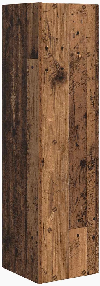 Kampinė spintelė 27,5x27x102cm Apdirbta mediena Senas medis