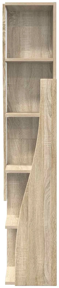 Kampinė spintelė 27,5x27x140cm Apdirbta mediena Sonoma ąžuolas