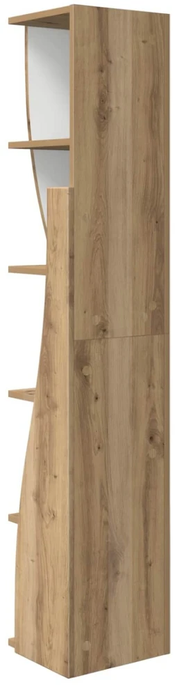 Kampinė spintelė 27,5x27x140cm Apdirbta mediena