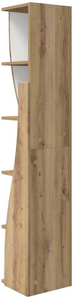 Kampinė spintelė 27,5x27x140cm Apdirbta mediena
