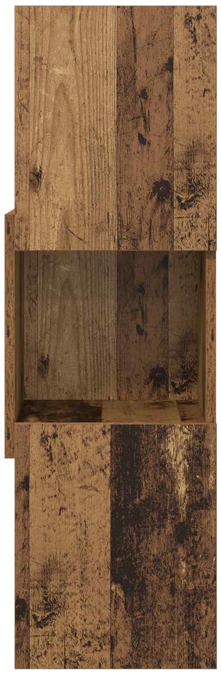 Kampinė spintelė 30,5x30x95cm Apdirbta mediena Senas medis